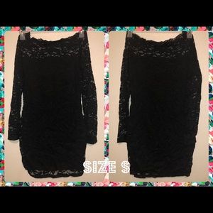 Black Lace Dress